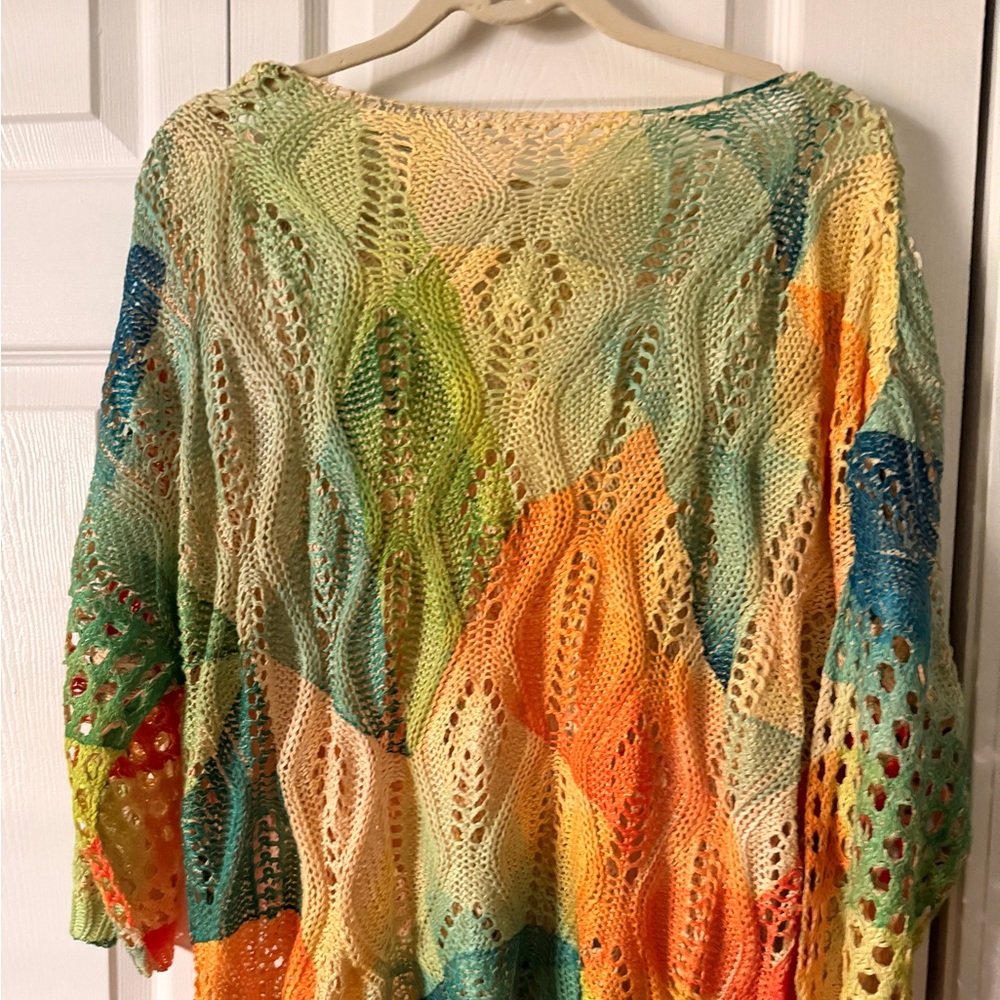 Multicolor Knit Women's Sweater